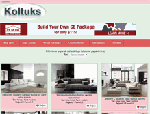 Tablet Screenshot of koltuks.com